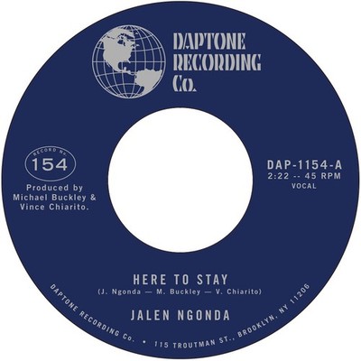 Jalen Ngonda Here to Stay/If You Don't Want My Love (Vinyl) 7'' Single