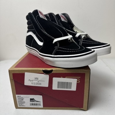 Size 7 - VANS Sk8-Hi Skate Black Men s Shoes VN000D2WB8C *NEW W/BOX*