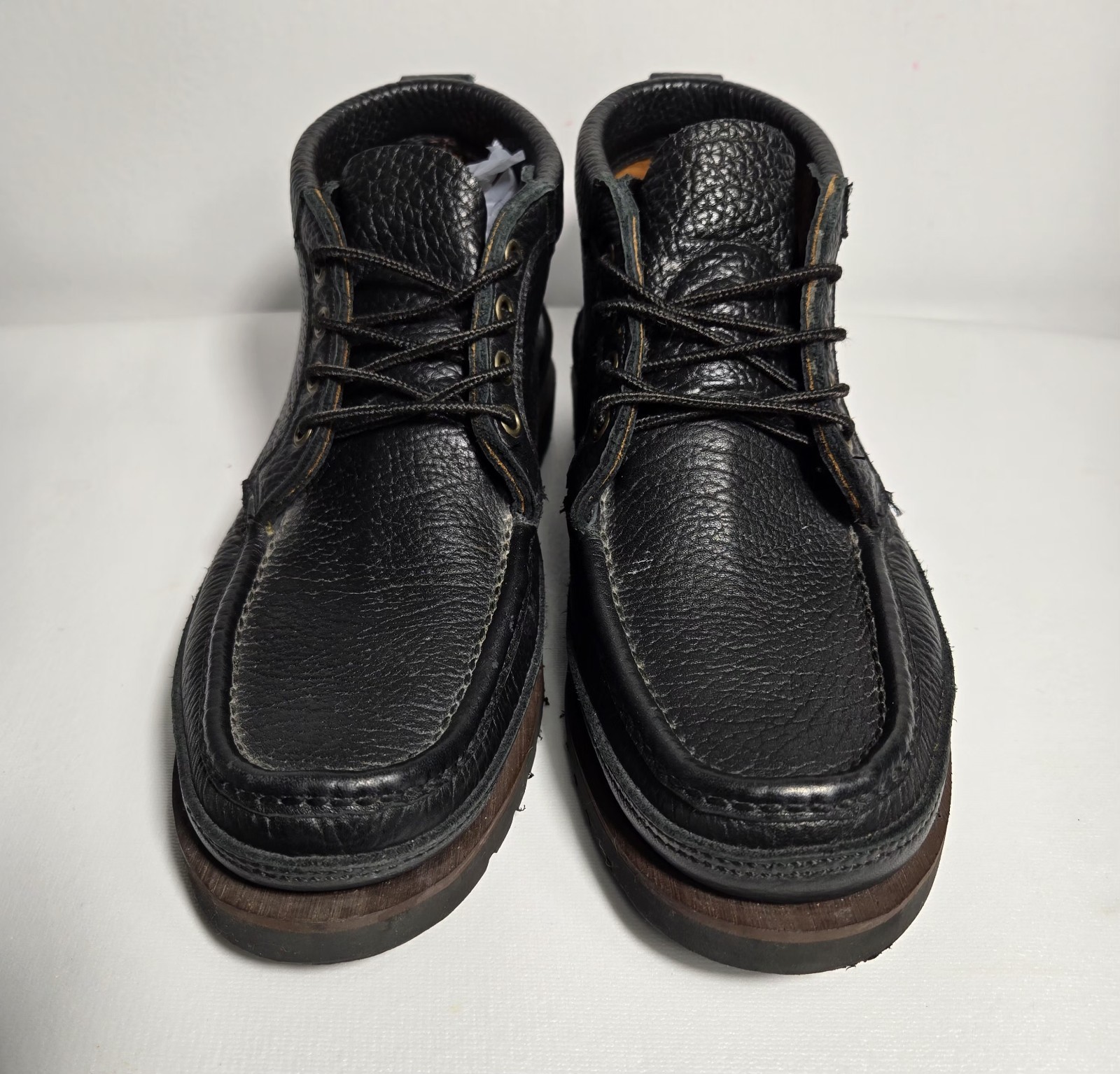 Rare Russell Moccasin Chukka Boots Men Size 10D- 10.5  Made In USA image 7