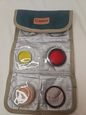 Set of 9 - 49mm filters Tiffen and Cannon - used but in great condition