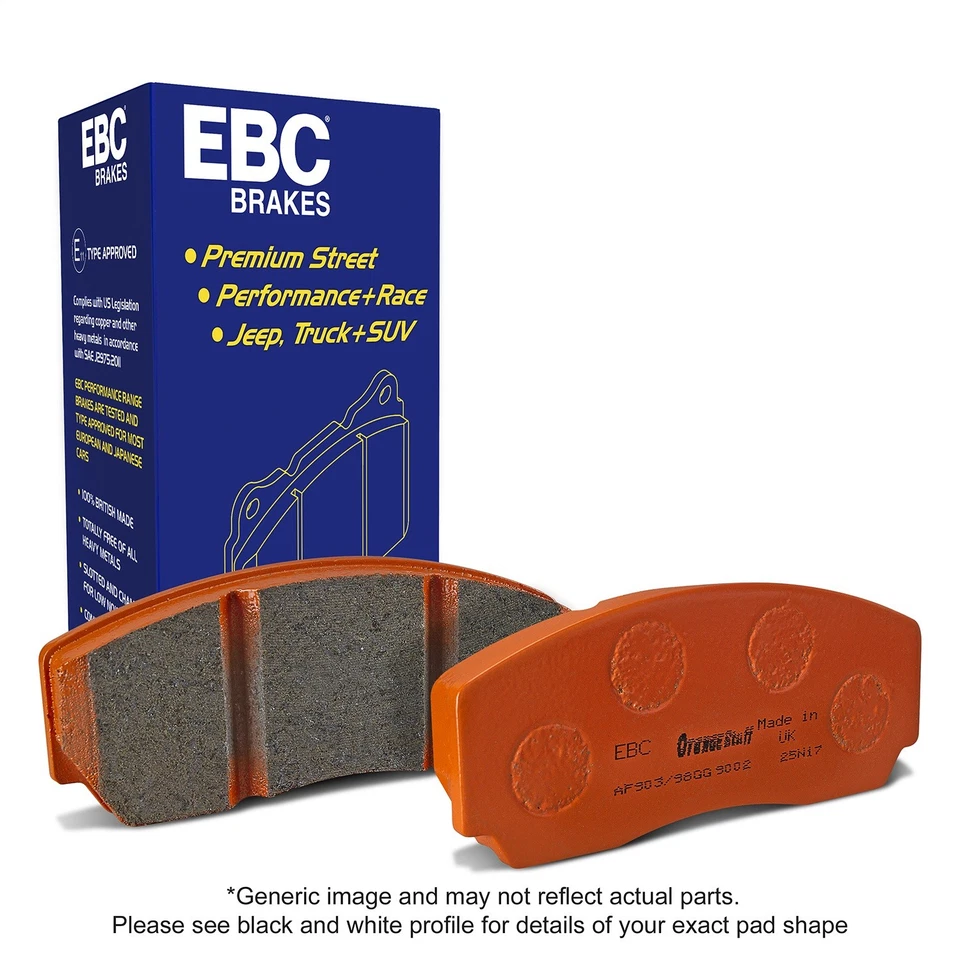 EBC Brakes ED91798 Truck/SUV Extra Duty Brake Pads — 第 2/2 张图片
