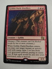 Magic The Gathering Foundations Jumpstart 25 J25 Goblin Dark-Dwellers exc cond