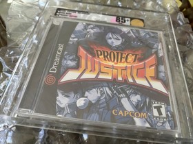 Project Justice Rival Schools 2 Sega Dreamcast NTSC USA New Sealed VGA 85+ Gold