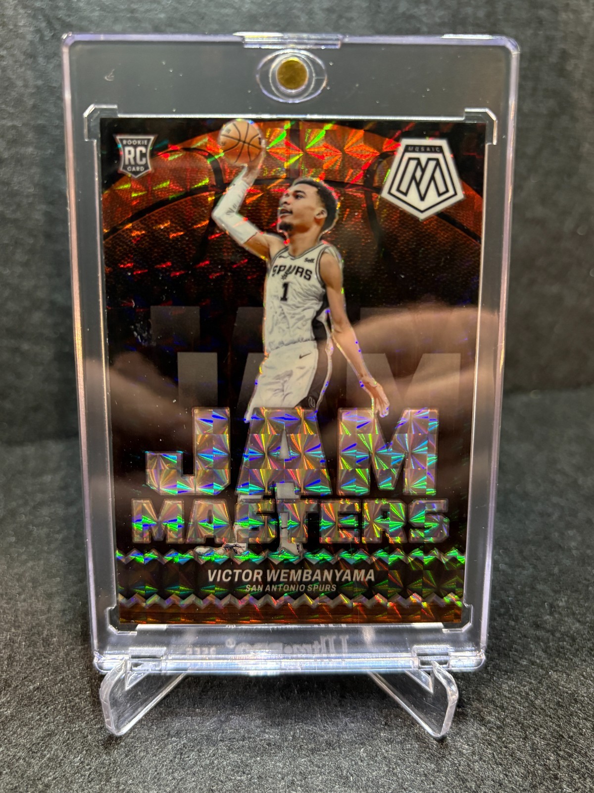 2023-24 Panini Mosaic - Jam Masters Victor Wembanyama #3 Mosaic Prizm (RC)