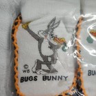 Vintage 1978 Looney Tunes Bugs Bunny Slipper Socks Size 5 Kids New Sealed — photo 2
