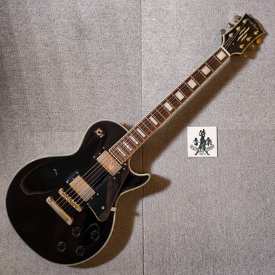 Grass Roots Les Paul Custom Duncan Model Black Electric Guitar