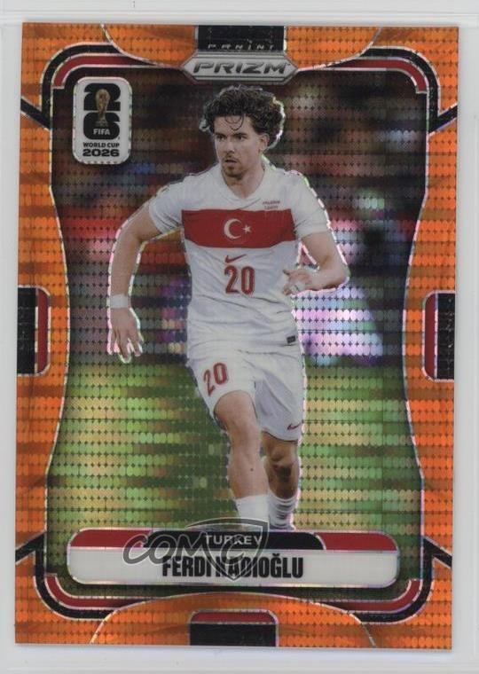 2026 Panini Prizm FIFA World Cup Preferred Orange /99 Ferdi Kadioglu #492 1wp4