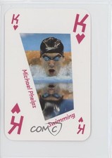 2012 LOCOG London 2012 Legends Playing Cards Pink Back Michael Phelps #KH 0a6