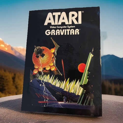 Atari Video Computer System GRAVITAR 1 of 1000Copies Made Of Limited Edition
