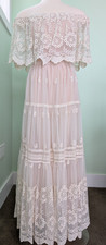Boho Wedding Dress Sz M Nwot