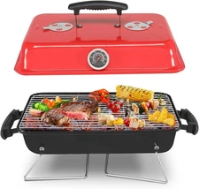 Macy's Portable Folding Charcoal BBQ Barbecue Camping Grill Travel Picnic Outdoo
