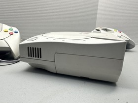 Sega Dreamcast HKT-3020 Console W/  2 Controllers - Powers On, Untested, W/game