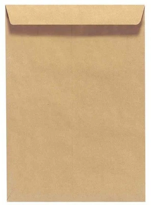 [10388379] herlitz Lot de 10 pochettes d'expédition, B4, sans fenêtre, marron - Photo 1/2
