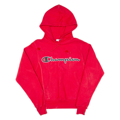 CHAMPION REVERSE WEAVE Herren Roter Hoodie XS