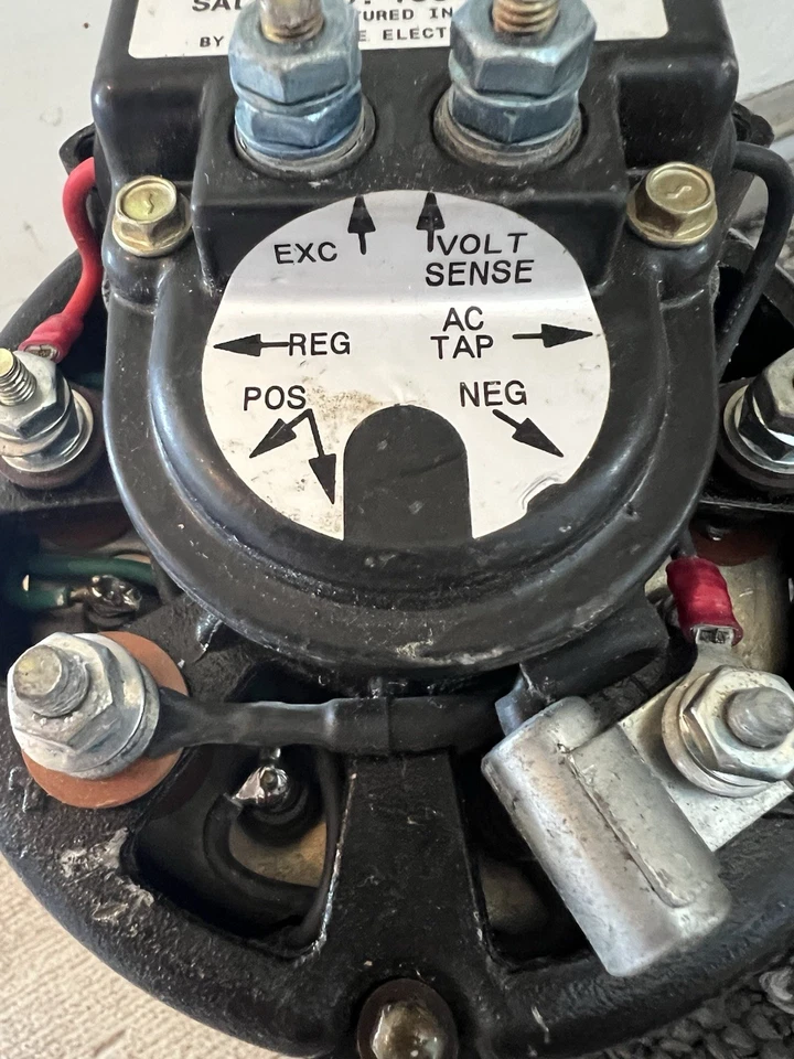 Prestolite 24 Volt 40 Amp Alternator Model 8MR3301G With AC Tap. - Image 3 of 4