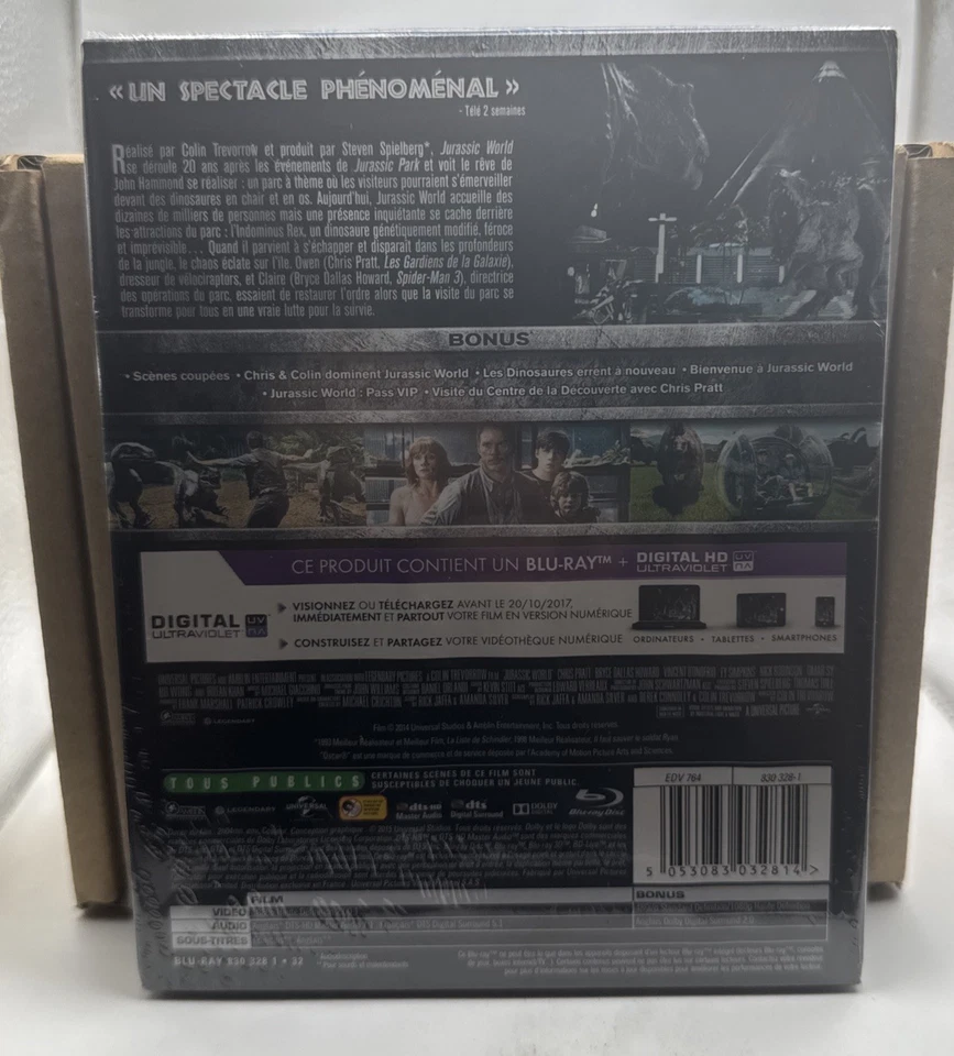 Jurassic World Limited Edition BLU-RAY Brand New & Sealed **FREE P&P** - Image 2 of 4