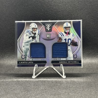 2024 Panini Totally Certified - Laiatu Latu, Adonai Mitchell (RC