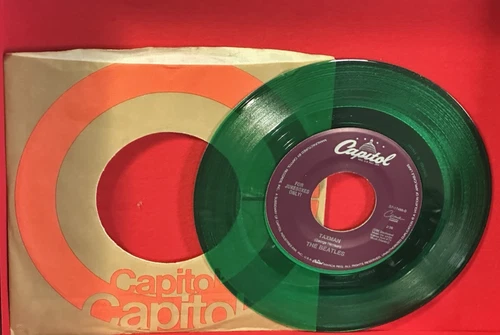 The Beatles Birthday / Taxman Green Vinyl 7" Single Cema Capitol S7-17488 M NOS