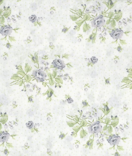 Set lenzuola Laura Ashley King Rosebud Diva grigio 4 pezzi cottage fattoria verde chic - Foto 4 di 5