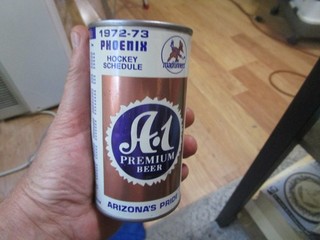 Nice A 1 72 73 Phoenix Road Runners 12 Oz SS Bank Top Pull Tab Beer Can
