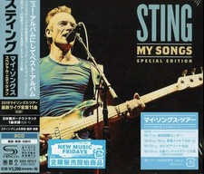 Sting My Songs with Bonus Track From Japan 2 CD 31tracks Music