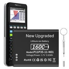 1600mAh TI-84 Plus CE Battery, 2025 New Upgraded Ultra High Capacity High Per...
