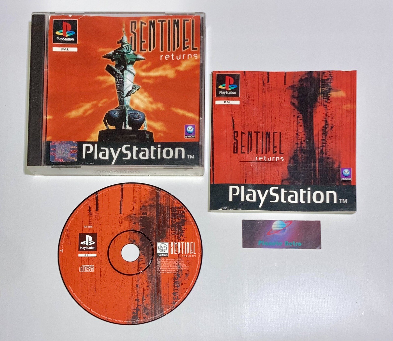 Sentinel Returns - PS1 Complet Version Europeene (FR) PlayStation Sony