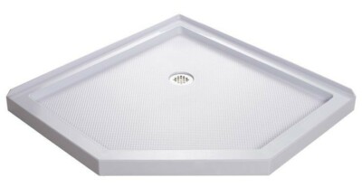 DreamLine DLT-2040400 SlimLine 40'' x 40'' Neo-Angle Shower Base - White
