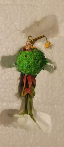 MIB DEPT 56 Patience Brewster Krinkles KISSING BALL MAN CHRISTMAS ORNAMENT - Picture 1 of 5