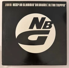 JVR – KEEP ON SLAMMIN' (DA DRUMS) / ULTRA TRIPPIN' - VINYL EP BLACK - VG+ - A18