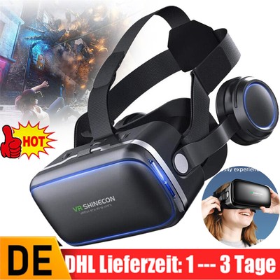 4K 3D VR-Brille Virtual Reality Vollbild für 4,7-6,7-Zoll-Smartphone-Filme