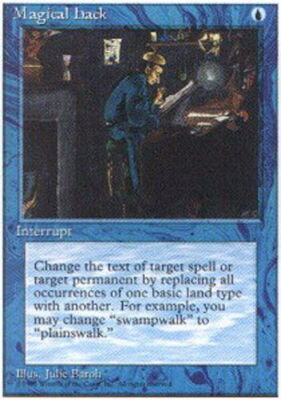 Magical Hack ~ Heavily Played Alternate 4th Edition Fourth UltimateMTG Magic Blu