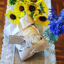 Paper Bread Bag Kraft/ Food Packaging , Bakery Bag  Front Window  MADE IN USA