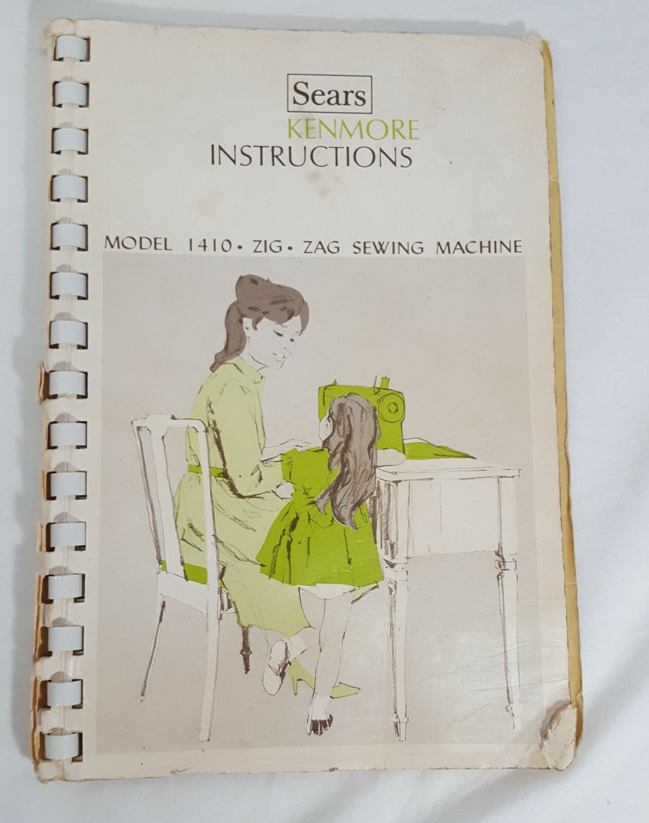 Kenmore Sewing Machine Model 1410 Zig Zag Sewing Machine Manual, Parts