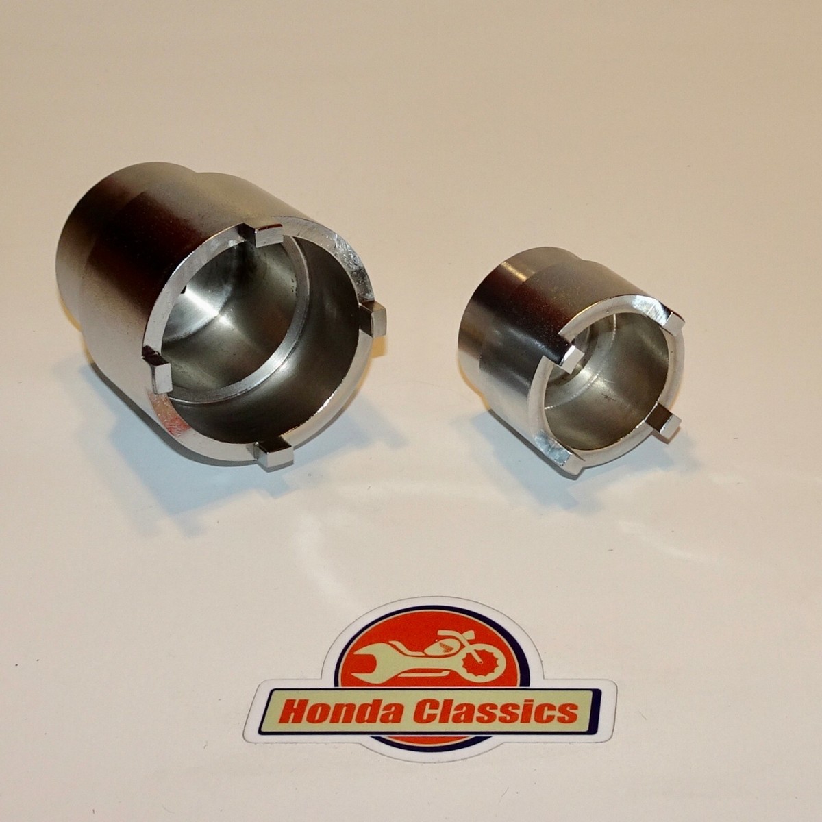 Honda CBX 1000 6-Cylinder Steering Stem Headrace Nut & Top nut
