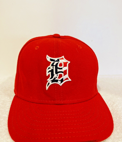 Detroit Tigers New Era 59Fifty Home Fitted Hat - Size 7 3/8 -