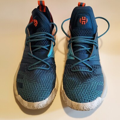 Adidas James Harden Basketball Shoes Blue Night AH2216 Mens Sz 15 
