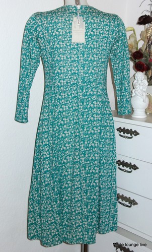 Thought Braintree Dress Flowers Organic Cotton Bamboo Green Wwd2307 - Picture 2 of 2