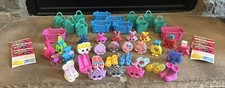 Lot of 43 McDonalds Shopkins 29 Figures  14 Baskets Rare/Ultra Rare Included 