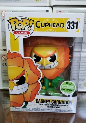 Funko 2018 ECCC Exclusive Cuphead Cagney Carnation Pop 889698284592 | eBay