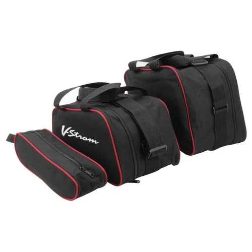Side Case Trunk Inner Bags Saddlebags For SUZUKI VSTROM 650 DL650 DL1000 DL1050 - Foto 6 di 14