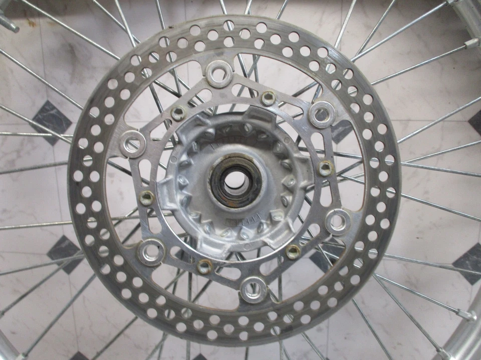 Disco de freio cubo pneu aro roda dianteira Yamaha yz250f yz 250 f 2002 02 80/100-21. - Imagem 2 de 4