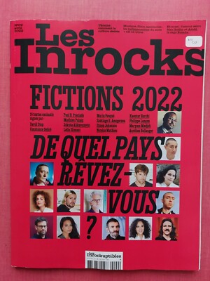 Les INROCKS Monatlich Nr. 9 April 2022 - Fiktion 2022 - 162 Seiten. Kostenloser Versand