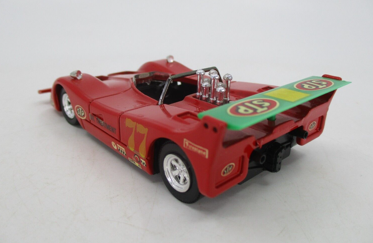 Miniature Voiture De Sport Solido 1/43 March 707 Can-Am STP #77 Rouge - Réf 199 - Occasion