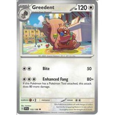 152/198 Greedent : Uncommon : Scarlet & Violet Pokemon Trading Card Game