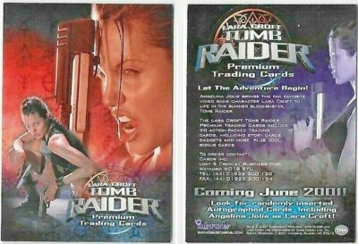 LARA CROFT TOMB RAIDER TR4 PROMO CARD SERIES ONE / PREMIER EDITION INKWORKS