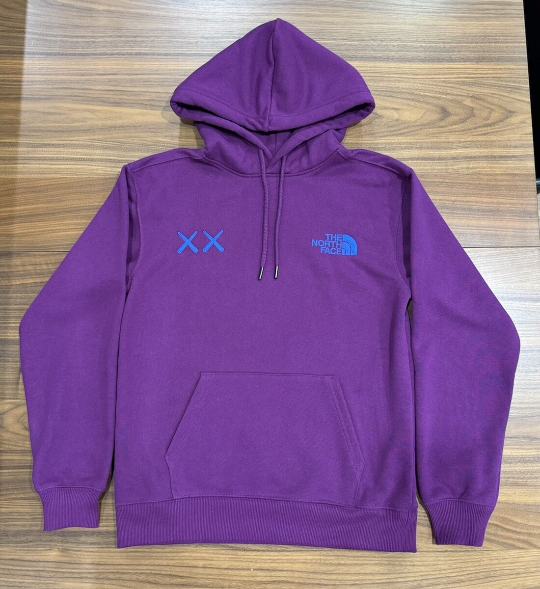 Kaws x The North Face TNF Pamplona Purple Hoodie Sweater (XS Kaws x The North Face TNF Pamplona Purple Hoodie Sweater (XS