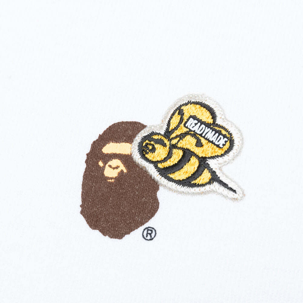 READYMADE X A BATHING APE Camo logo t-shirt, Bape x ReadyMade