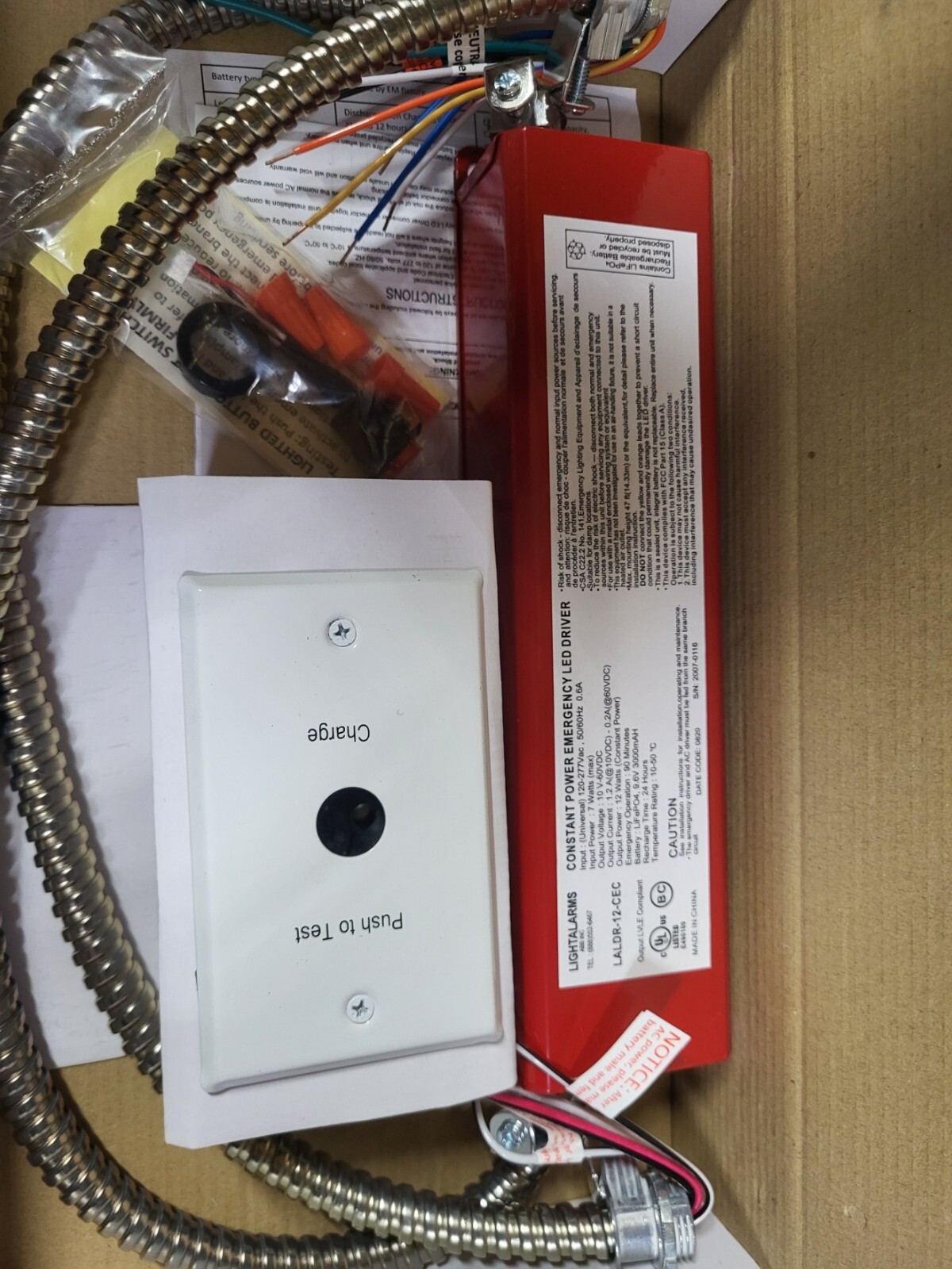 ABB LALDR-12-CEC Constant Power Emergency LED Driver