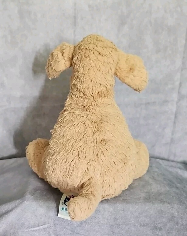 Jellycat London Fuddlewuddle Puppy Dog 10” Soft Stuffed Animal